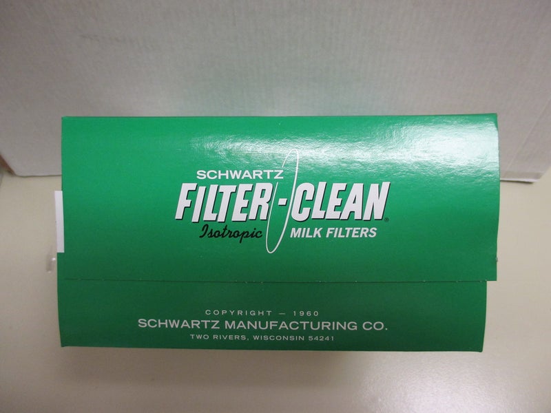 Schwartz Filter Disks 6.5" 100 Count Box Non-Gauze Milk Filters - Image 4